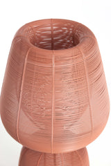 Coral Elegance: Ø24x54 cm Table Lamp