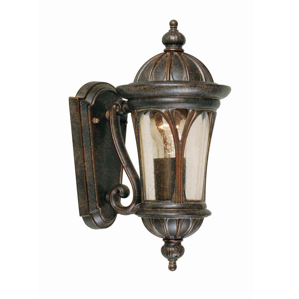 Classic New England Bronze Wall Lantern