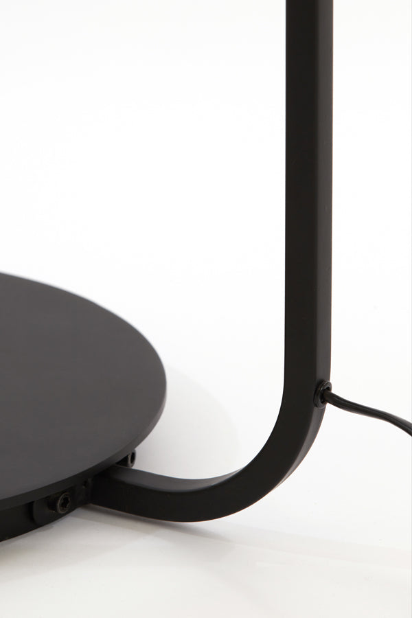 Elegant Matte Black Mareno Floor Lamp - 40x30x164 cm