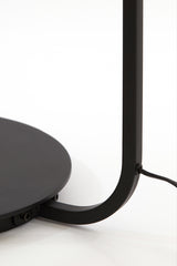 Elegant Matte Black Mareno Floor Lamp - 40x30x164 cm