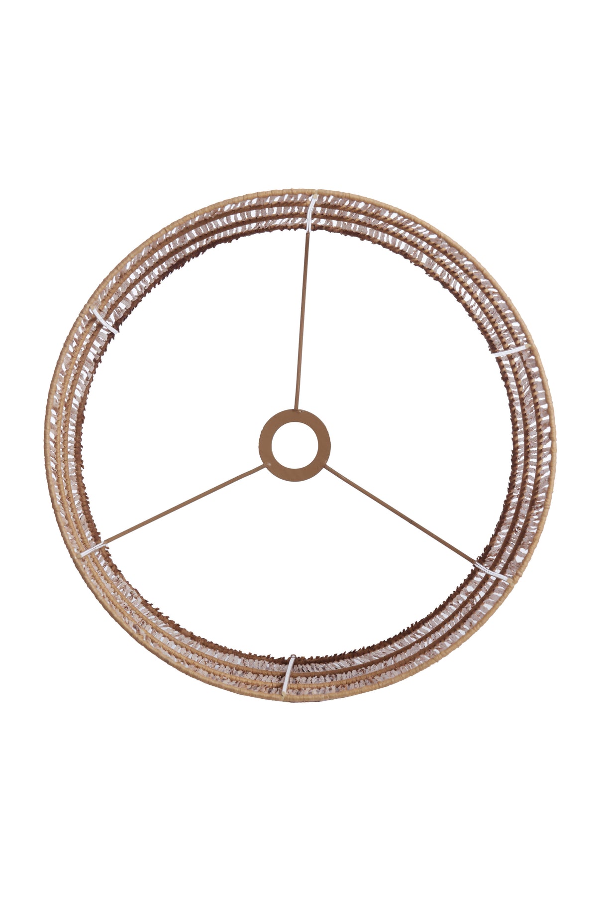 Natural Raffia Shade Cylinder - 40x40x50 cm Lanzano Collection