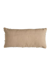 Rustic Brown Mezoki Bouclé Cushion 60x30 cm