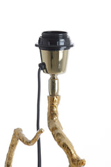 Golden Bird Lamp Base: Elegant 26x18x62 cm Design
