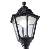 Noemi 30W E27 HighPower LED CCT, Classic Lantern Head, Black/Clear