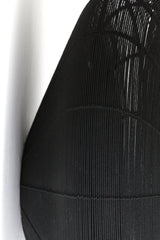 Modern Black Matte Ceiling Light 40x17 cm