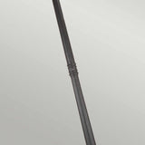 Norfolk Black Triple Lantern Outdoor Post Light