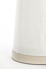 Elegant Beige Table Lamp - 20x45 cm