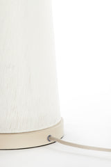 Elegant Beige Table Lamp - 20x45 cm