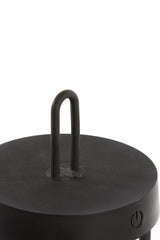 Ankenta Black LED Table Lamp - Sleek Ø13x28.5 cm Design
