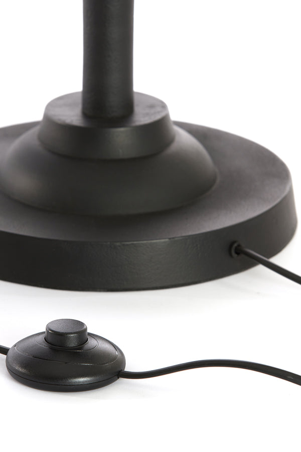 Elegant Matte Black Kabati Floor Lamp 147cm