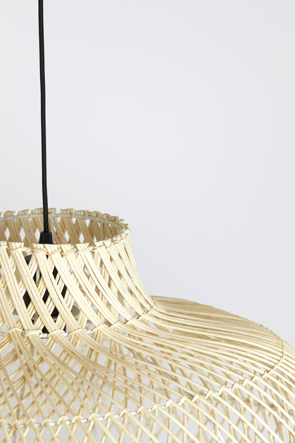 Natural Rattan Pendant Light Ø60x43 cm Charita
