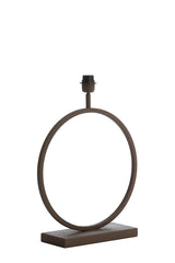 Elegant Liva Brown Lamp Base - 40x12.5x52 cm