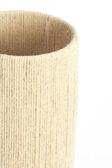 Elegant Cream Jute Table Lamp (21.5x54.5 cm)