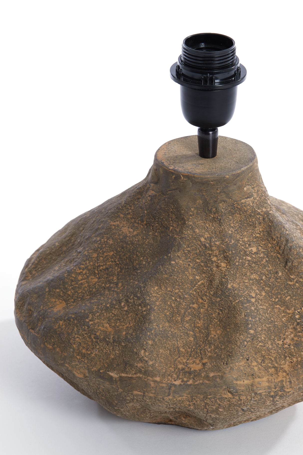 Antique Brown Marzoka Lamp Base 29x28.5x29 cm