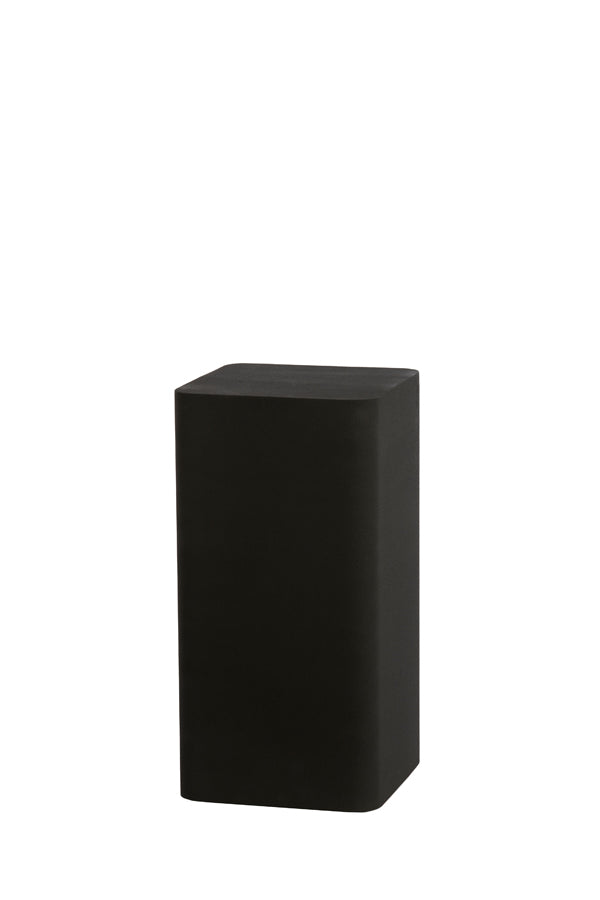 Modern Alurio Matte Black Pillar 60cm x 30.5cm