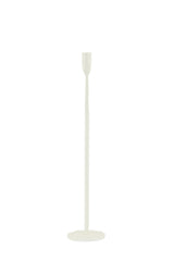 Elegant Icarus Cream Candle Holder, 10.5x50 cm