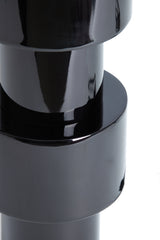 Glossy Black Nino Lamp Stand Ø18x65 cm