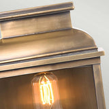 Antique Brass Heritage Wall Lantern