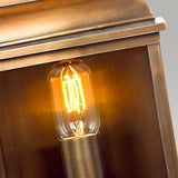 Antique Brass Heritage Wall Lantern