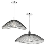 Onza Wire Easy Fit Pendant Shades Black (Twin Pack)