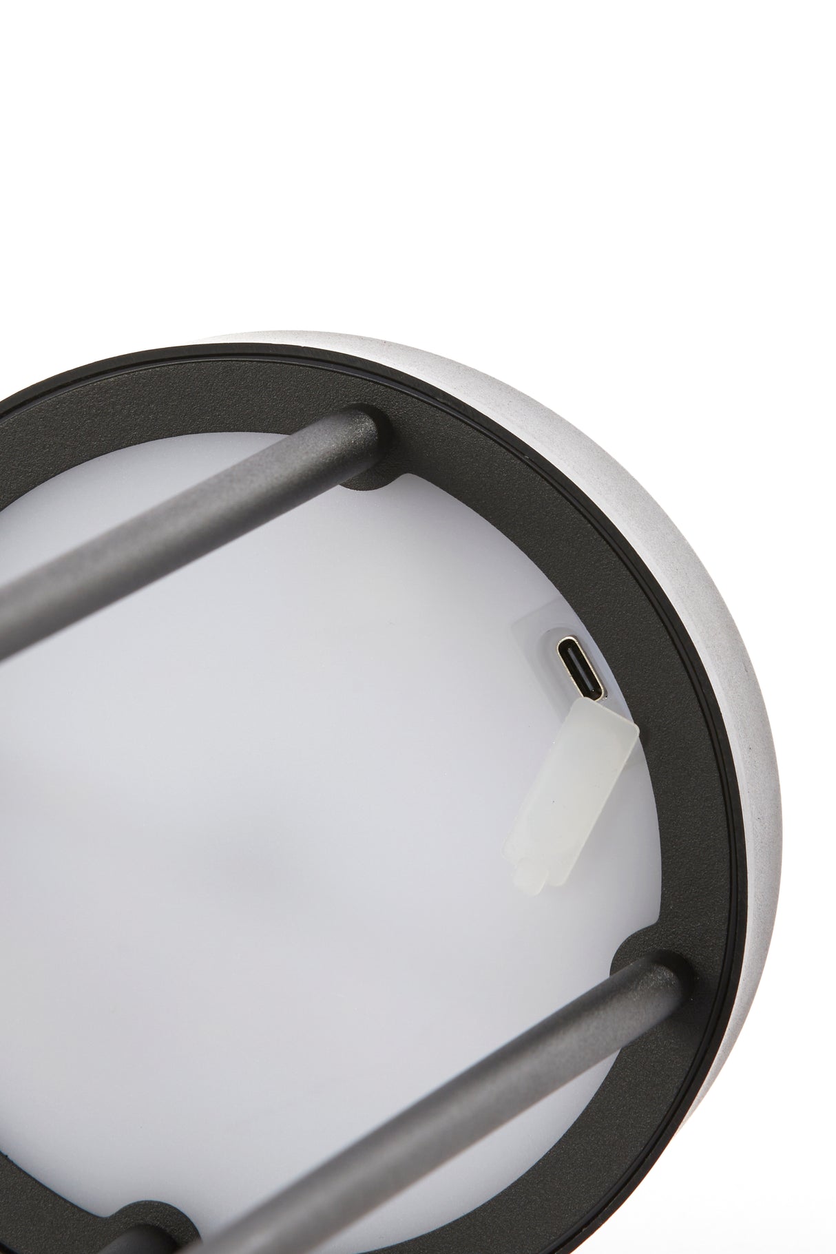Sleek Black LED Table Lamp Ø13x50 cm - Isalo Design