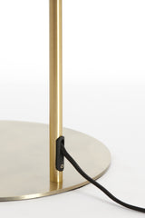 Antique Bronze & Smoked Glass Floor Lamp, 160 cm - Solna Collection