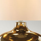Ottoman 1 Light Table Lamp - Ivory shade Bronze Metalic, Ivory Shade