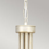 Olivia 8-Light Ivory and Gold Chandelier in Solid Natural Copper
