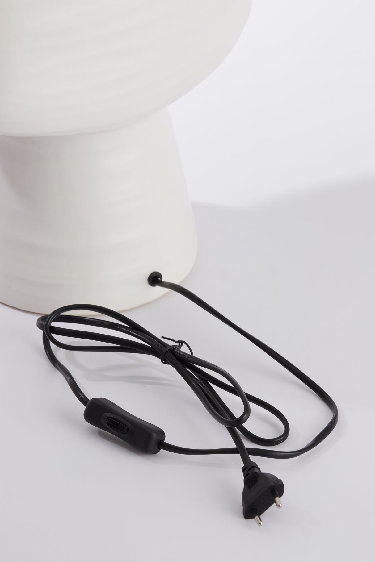 Gandoro Ceramics Matt Cream Lamp Base 49x18.5x29.5 cm