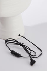 Gandoro Ceramics Matt Cream Lamp Base 49x18.5x29.5 cm