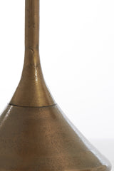 Antique Bronze Dimphy Round Side Table - 35x50 cm