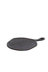 Elegant Dark Brown Kumasi Wood Cutting Board - 46x31x1.5 cm