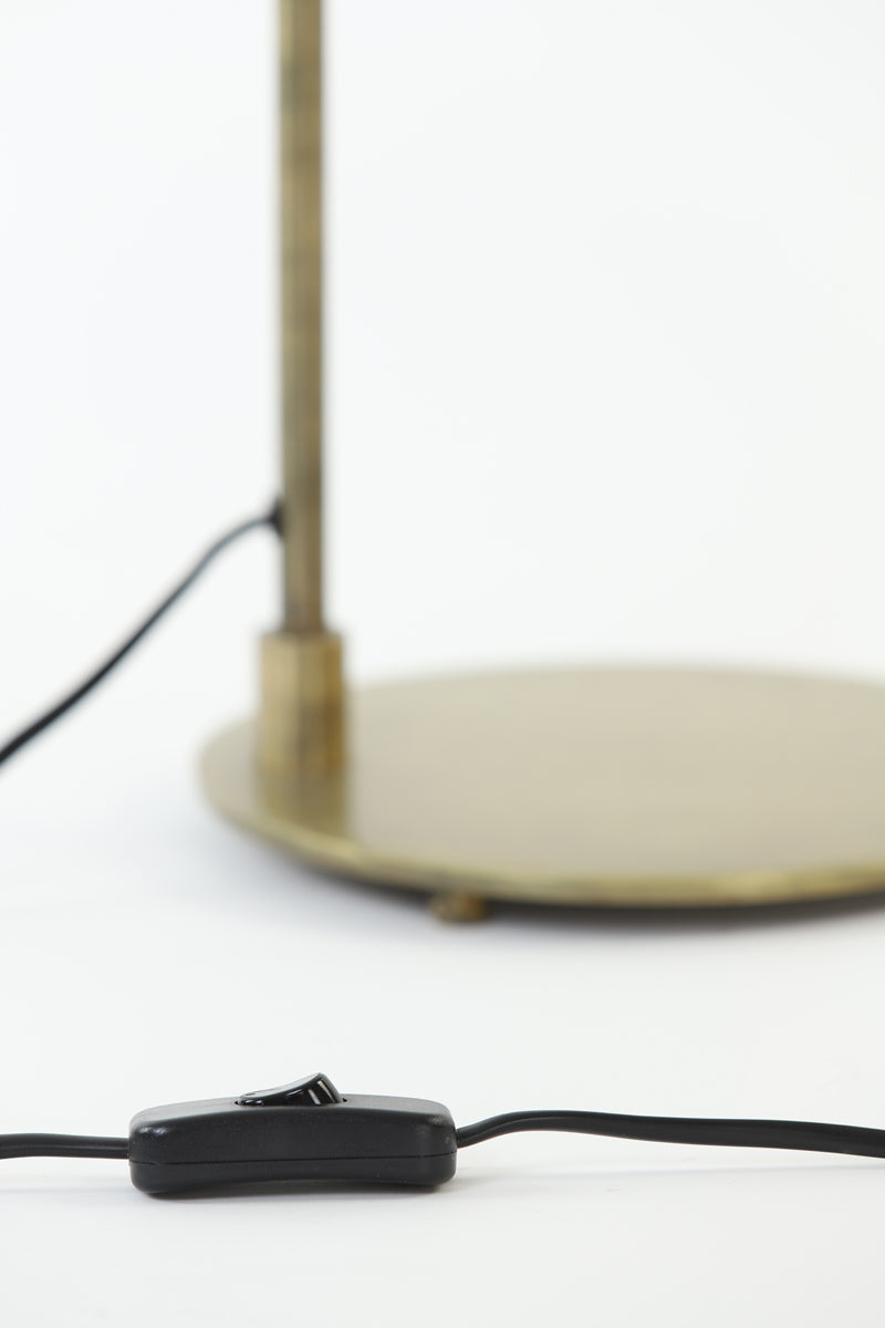 Antique Bronze Aleso Desk Lamp - 32 x 20 x 48 cm