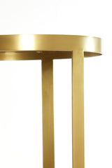 Sleek Black and Bronze Glass Pillar Ø40x80 cm
