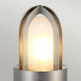 Paignton Modern Outdoor Stainless Steel Bollard Light
