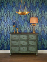 Palm Table Lamp Gold Base Only