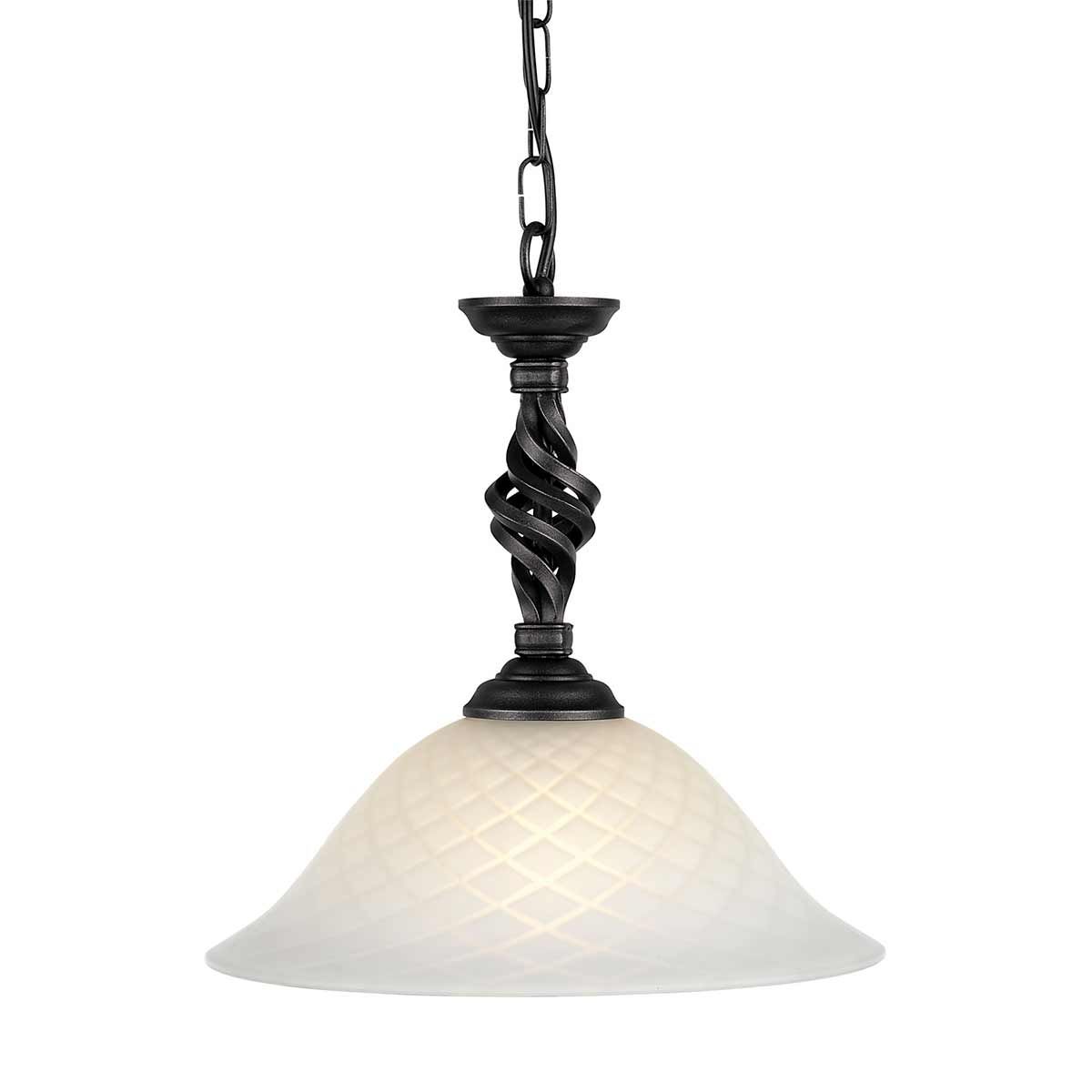 Pembroke Black Iron Pendant Light