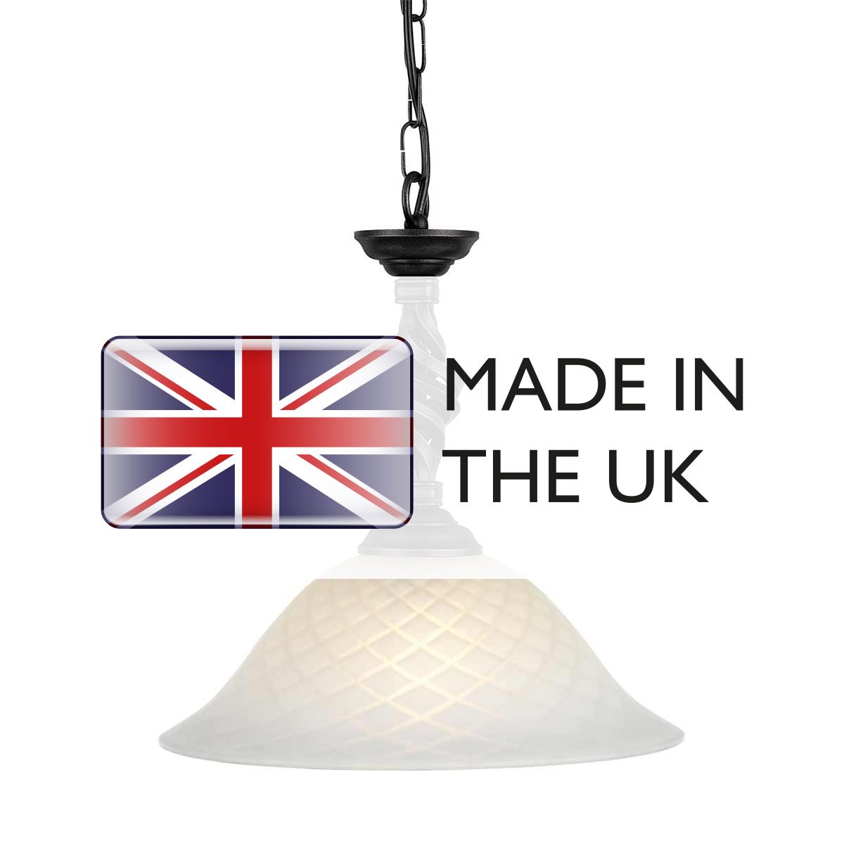 Pembroke Black Iron Pendant Light