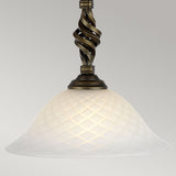 Contemporary Black/Gold Pembroke Pendant Light