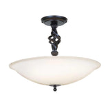Pembroke Spiral Iron Elegance Ceiling Pendant