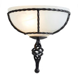 Elegant Pembroke Black Wall Light Fixture