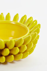 Sunshine Yellow Ceramic Serving Bowl 34x15 cm