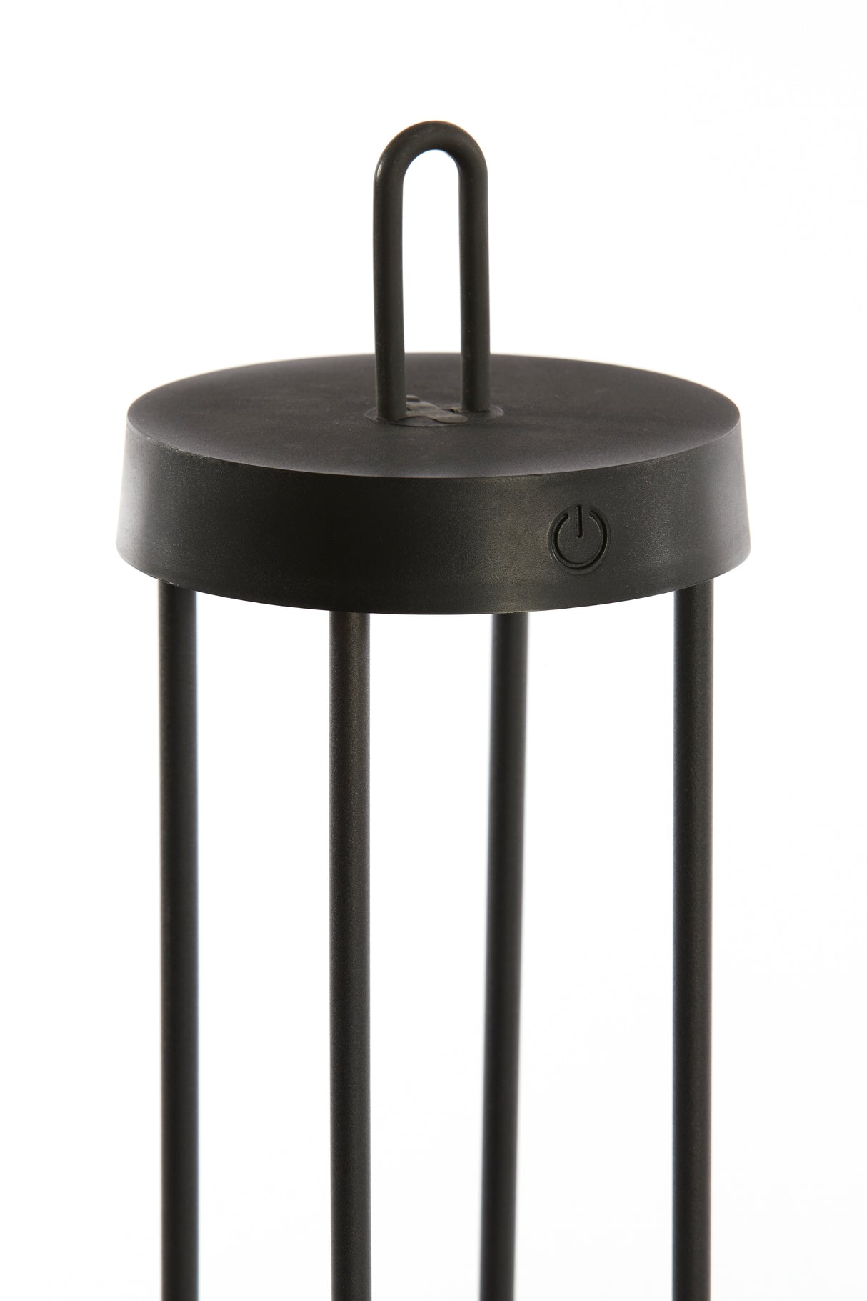 Sleek Black LED Table Lamp Ø13x28 cm - Isalo Design