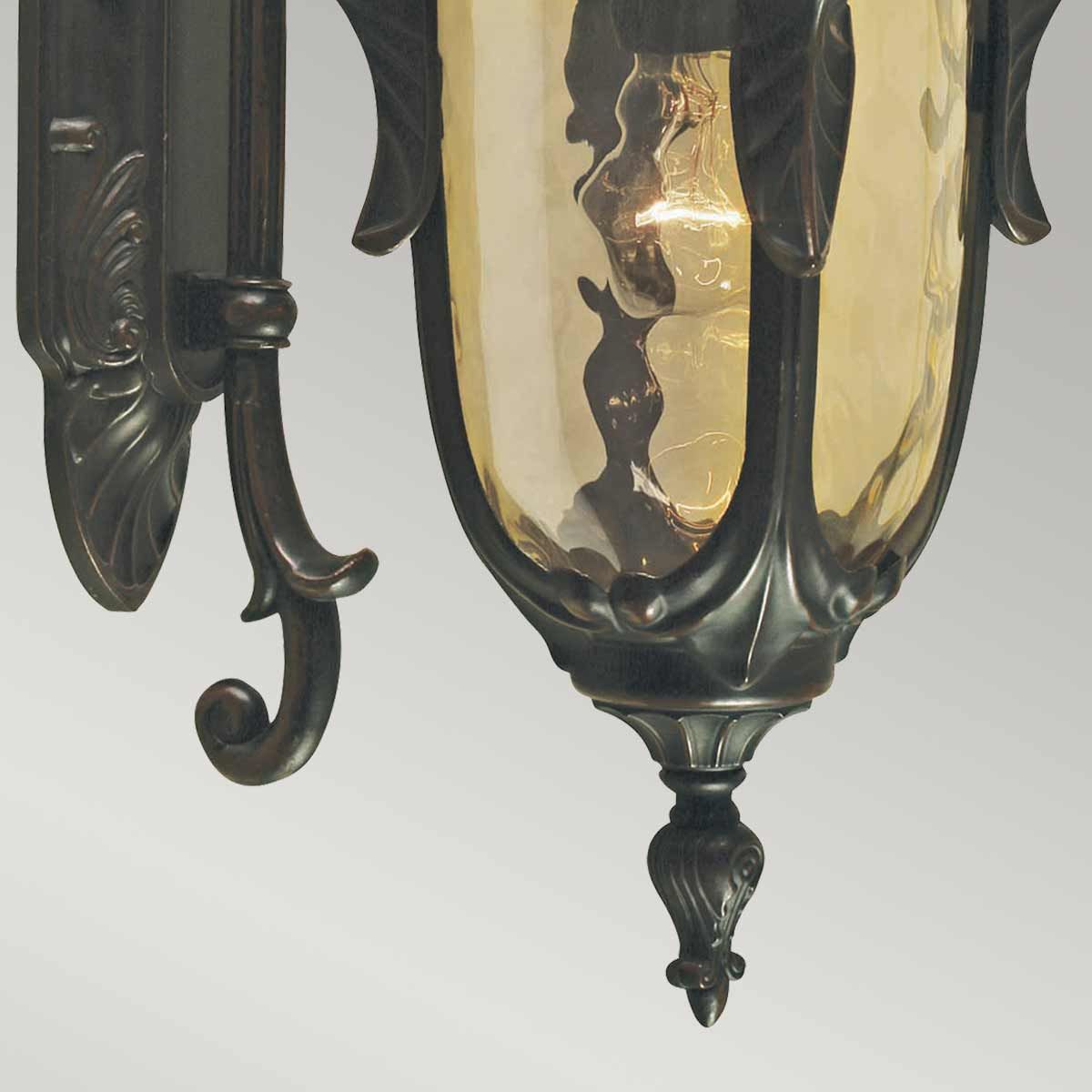 Medium Philadelphia Wall Lantern in Old Bronze Finish