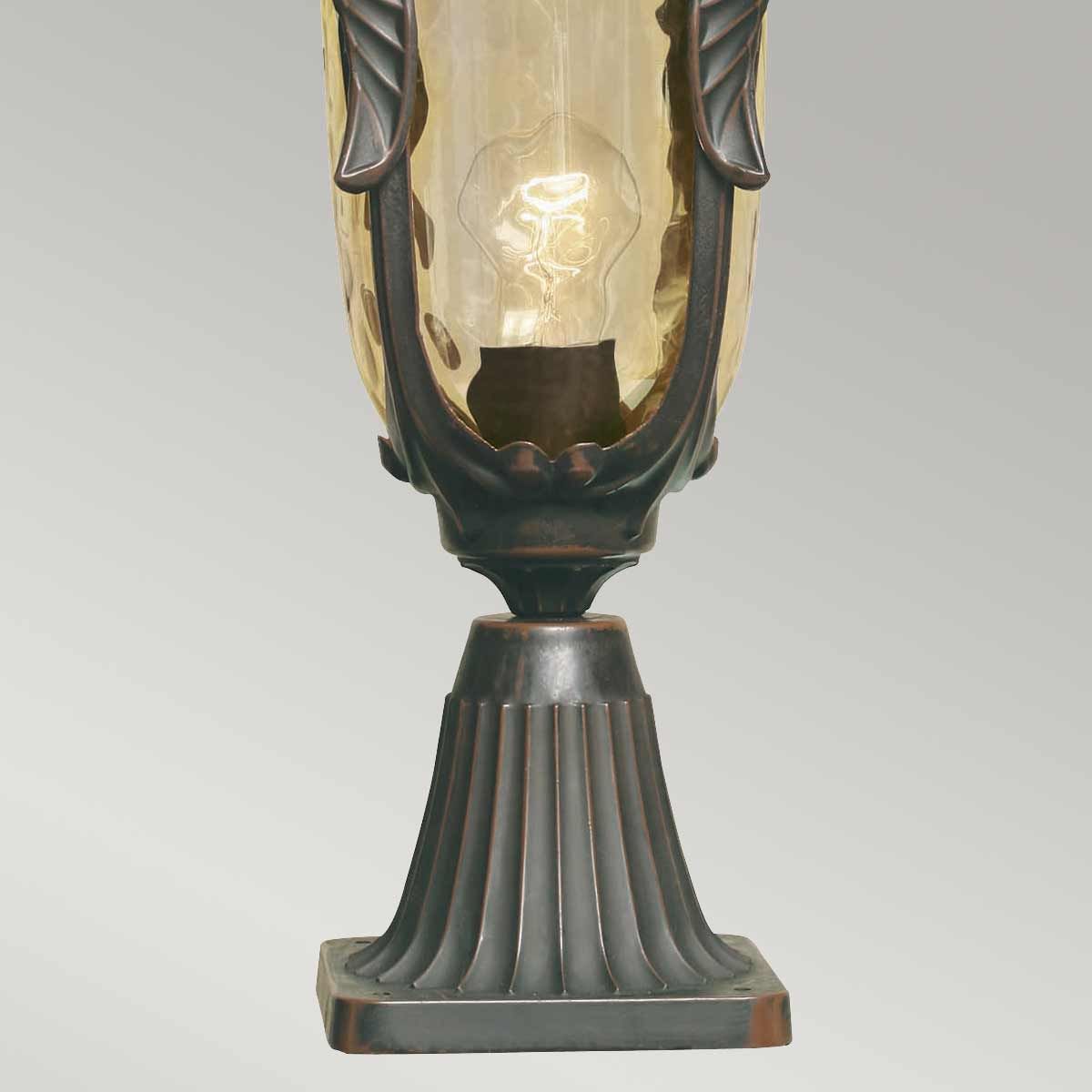 Medium Philadelphia Bronze Pedestal Lantern