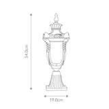 Medium Philadelphia Bronze Pedestal Lantern