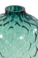Turquoise Carino Glass Vase - 29x42 cm