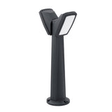 Germana Gabri 2L 4x10W GX53 LED CCT, Bollard Floodlight, Black/Opal