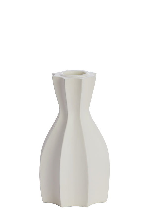Ivory Limnos Candle Holder Ø7x13 cm