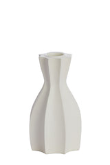 Ivory Limnos Candle Holder Ø7x13 cm